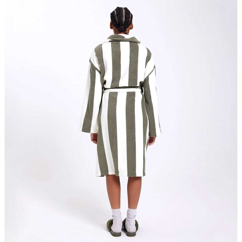 HOMMEY. Stripe Robe image number 1